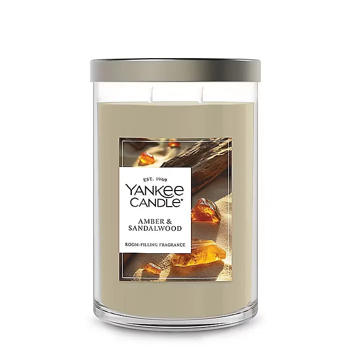 Amber & Sandalwood Original Large Jar Candle