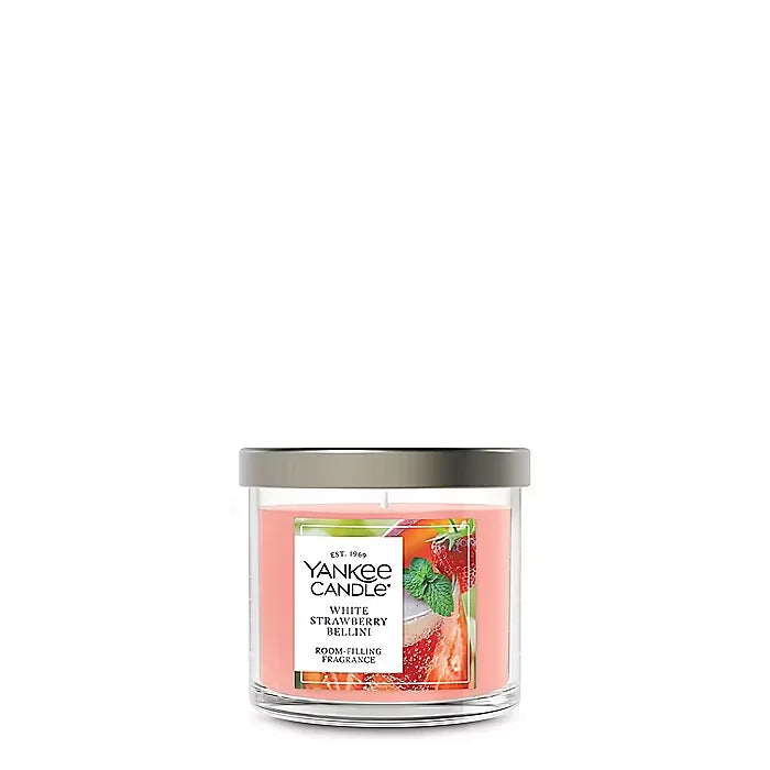 White Strawberry Bellini Original Large Jar Candle
