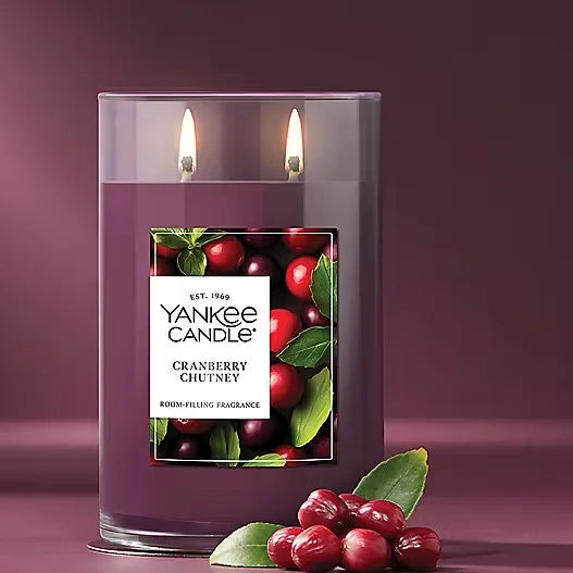 Cranberry Chutney Original Large Jar Candle