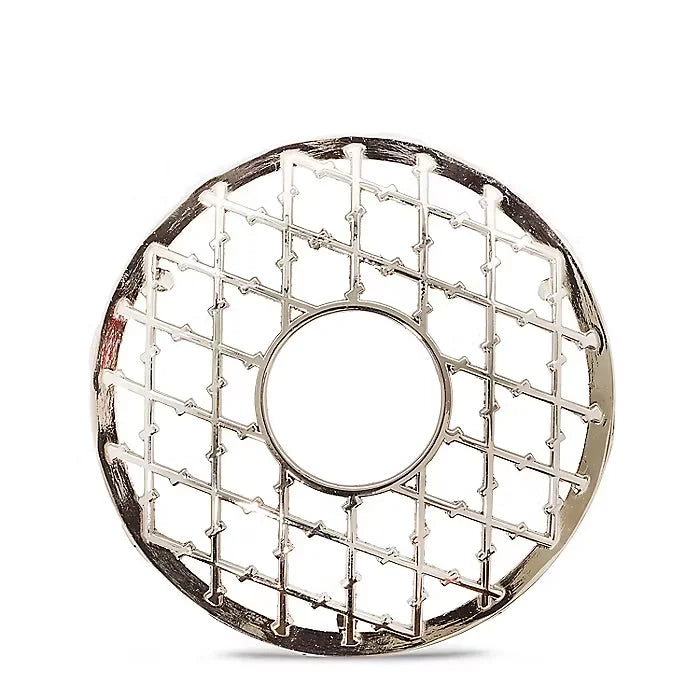 Chrome Trellis Illuma-Lid® Jar Candle Topper