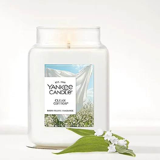 Whimsical Water Lily Original Large Jar Candle