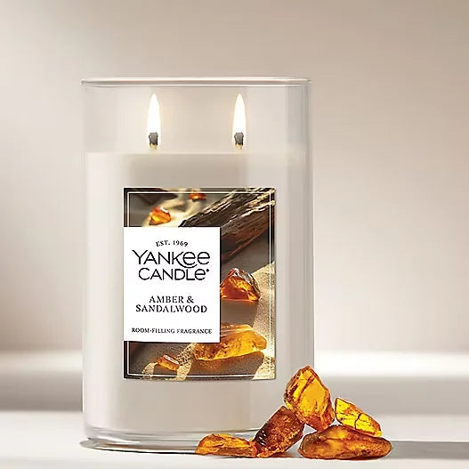Amber & Sandalwood Original Large Jar Candle